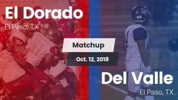 Matchup: El Dorado High vs. Del Valle  2018