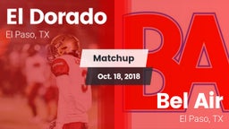 Matchup: El Dorado High vs. Bel Air  2018