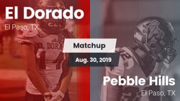 Matchup: El Dorado High vs. Pebble Hills  2019