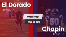 Matchup: El Dorado High vs. Chapin  2019