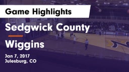 Sedgwick County  vs Wiggins  Game Highlights - Jan 7, 2017