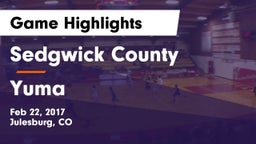 Sedgwick County  vs Yuma Game Highlights - Feb 22, 2017