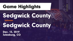 Sedgwick County  vs Sedgwick County  Game Highlights - Dec. 13, 2019