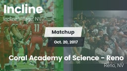 Matchup: Incline vs. Coral Academy of Science - Reno 2017