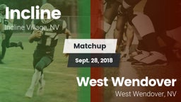 Matchup: Incline vs. West Wendover  2018