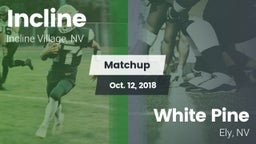 Matchup: Incline vs. White Pine  2018