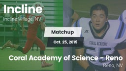 Matchup: Incline vs. Coral Academy of Science - Reno 2019