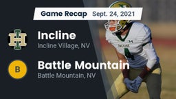 Recap: Incline  vs. Battle Mountain  2021