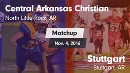 Matchup: Central Arkansas vs. Stuttgart  2016