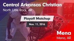 Matchup: Central Arkansas vs. Mena  2016