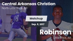 Matchup: Central Arkansas vs. Robinson  2017