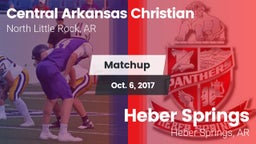 Matchup: Central Arkansas vs. Heber Springs  2017
