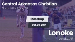 Matchup: Central Arkansas vs. Lonoke  2017