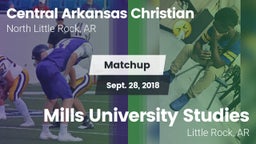 Matchup: Central Arkansas vs. Mills University Studies  2018