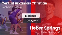 Matchup: Central Arkansas vs. Heber Springs  2018
