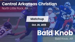 Matchup: Central Arkansas vs. Bald Knob  2018