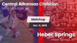 Matchup: Central Arkansas vs. Heber Springs  2019