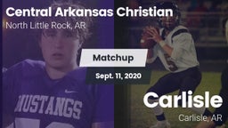 Matchup: Central Arkansas vs. Carlisle  2020