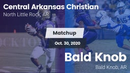 Matchup: Central Arkansas vs. Bald Knob  2020