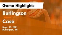 Burlington  vs Case  Game Highlights - Sept. 30, 2021