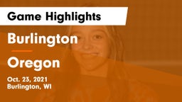 Burlington  vs Oregon  Game Highlights - Oct. 23, 2021