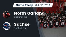 Recap: North Garland  vs. Sachse  2018