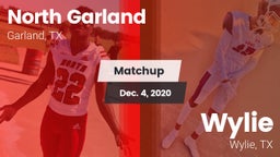 Matchup: North Garland High vs. Wylie  2020