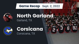 Recap: North Garland  vs. Corsicana  2022