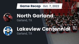 Recap: North Garland  vs. Lakeview Centennial  2022