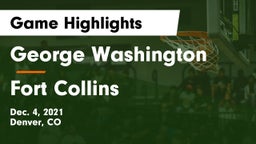 George Washington  vs Fort Collins  Game Highlights - Dec. 4, 2021