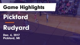 Pickford  vs Rudyard  Game Highlights - Dec. 6, 2017