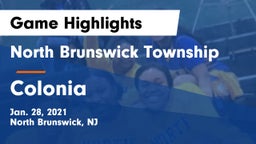 North Brunswick Township  vs Colonia  Game Highlights - Jan. 28, 2021