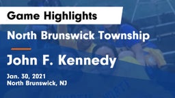 North Brunswick Township  vs John F. Kennedy  Game Highlights - Jan. 30, 2021