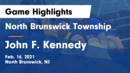 North Brunswick Township  vs John F. Kennedy  Game Highlights - Feb. 16, 2021