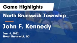 North Brunswick Township  vs John F. Kennedy  Game Highlights - Jan. 6, 2022