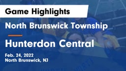 North Brunswick Township  vs Hunterdon Central  Game Highlights - Feb. 24, 2022