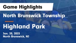 North Brunswick Township  vs Highland Park  Game Highlights - Jan. 20, 2023