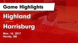 Highland  vs Harrisburg  Game Highlights - Nov. 16, 2017