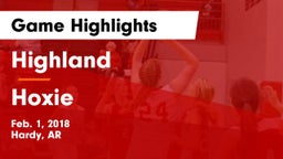 Highland  vs Hoxie  Game Highlights - Feb. 1, 2018