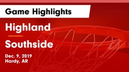 Highland  vs Southside  Game Highlights - Dec. 9, 2019