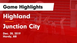 Highland  vs Junction City  Game Highlights - Dec. 28, 2019