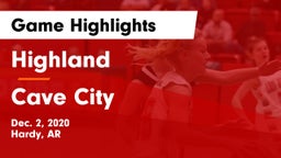 Highland  vs Cave City  Game Highlights - Dec. 2, 2020