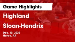 Highland  vs Sloan-Hendrix  Game Highlights - Dec. 10, 2020