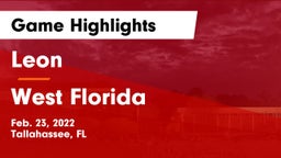 Leon  vs West Florida  Game Highlights - Feb. 23, 2022