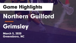 Northern Guilford  vs Grimsley  Game Highlights - March 5, 2020