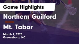 Northern Guilford  vs Mt. Tabor  Game Highlights - March 9, 2020