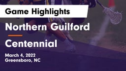 Northern Guilford  vs Centennial  Game Highlights - March 4, 2022