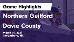 Northern Guilford  vs Davie County Game Highlights - March 15, 2024