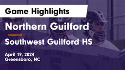 Northern Guilford  vs Southwest Guilford HS Game Highlights - April 19, 2024