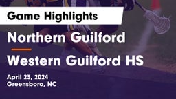 Northern Guilford  vs Western Guilford HS Game Highlights - April 23, 2024